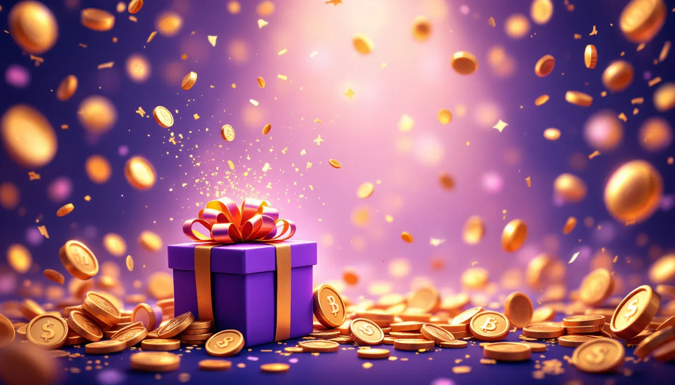 Illustration of a Lottery lottery win.