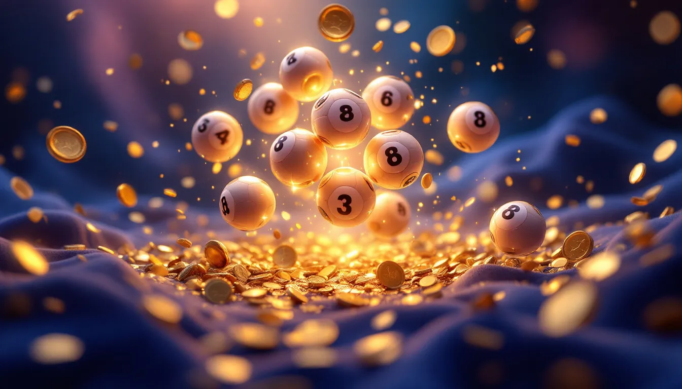 Illustration of the US Powerball jackpot at an estimated $760 Million.