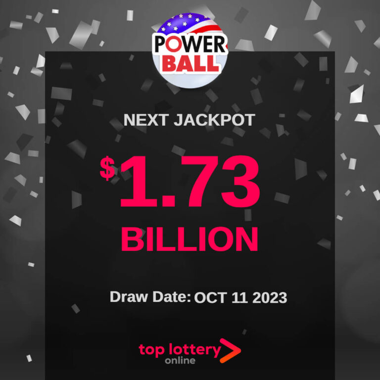 Read more about the article Powerball 1.73 Billion – Oct 11 2023