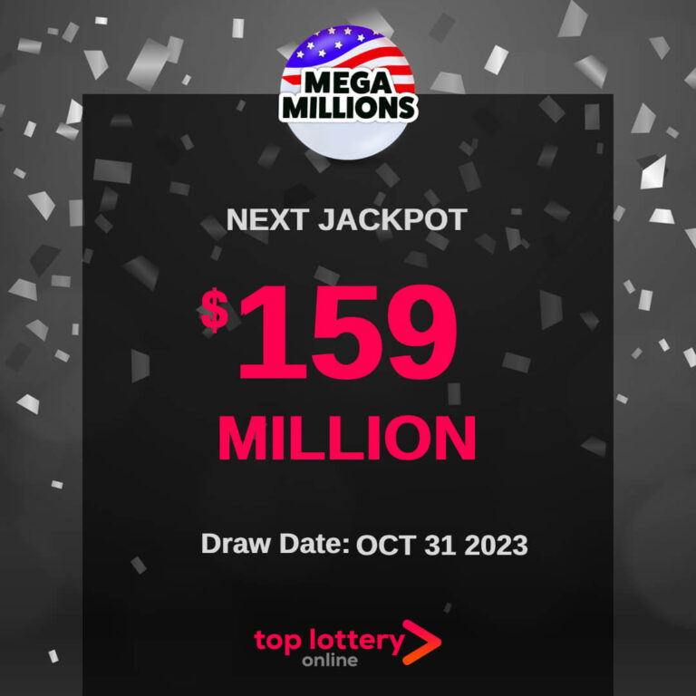 Read more about the article Mega Millions 159 million – Oct 31 2023