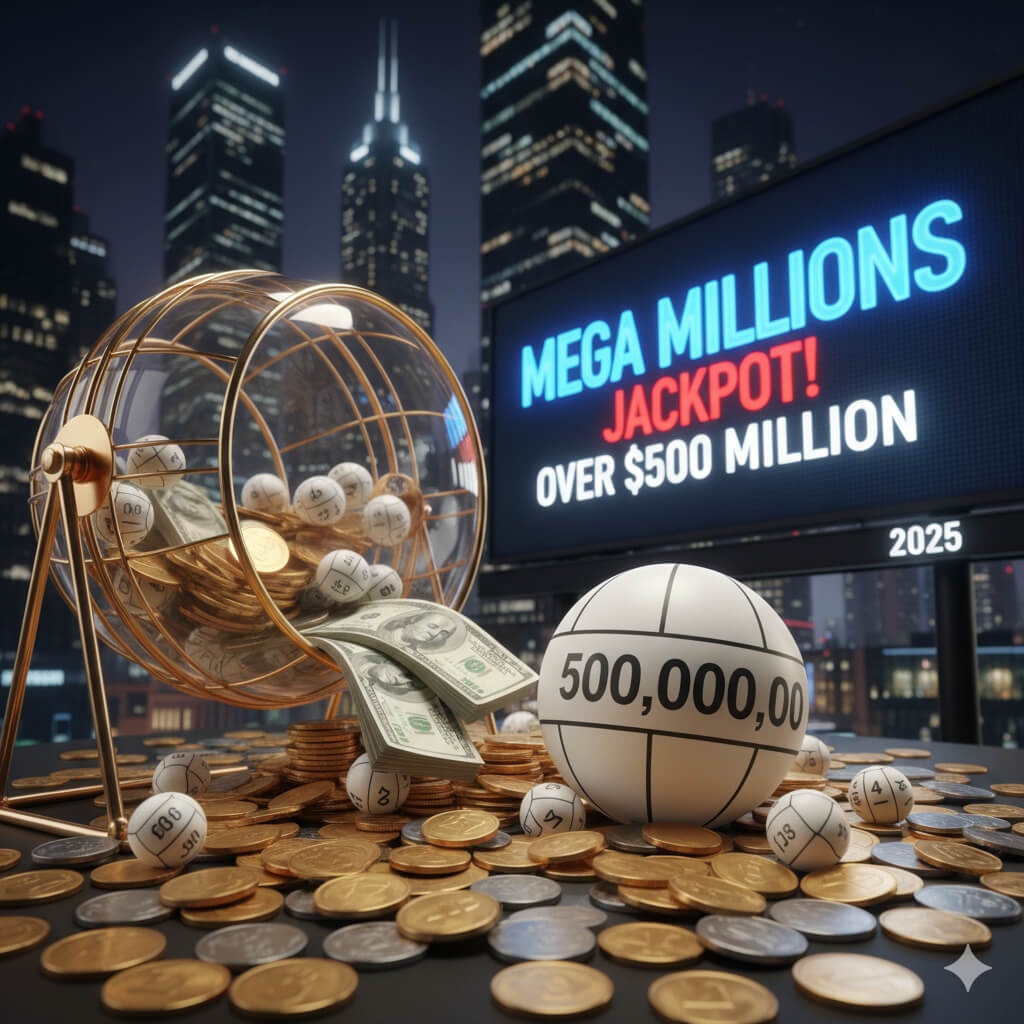 Mega Millions Breaks $500 Million Barrier for First Time in 2025